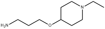 3-[(1-에틸피페리딘-4-일)옥시]프로판-1-아민(SALTDATA:무료) 구조식 이미지