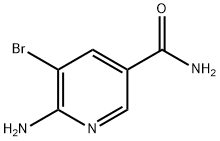 6-Amino-5-bromonicotinamide 구조식 이미지