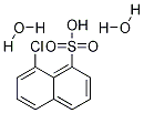 8-Chloronaphthalene-1-sulfonic acid dihydrate, 97% 구조식 이미지