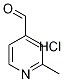 2-Methylisonicotinaldehyde hydrochloride Structure