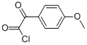 Benzeneacetyl chloride, 4-methoxy-alpha-oxo- (9CI) Structure