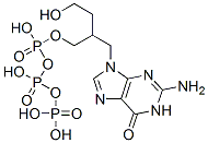9-(4-하이드록시-2-(하이드록시메틸)부틸)-구아닌트리포스페이트 구조식 이미지