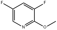 3,5-Difluoro-2-methoxypyridine Structure