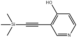 3-((Trimethylsilyl)ethynyl)pyridin-4-ol 구조식 이미지