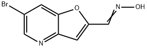 6-Bromofuro[3,2-b]pyridine-2-carbaldehyde oxime Structure