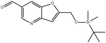 1171920-38-9 2-((tert-Butyldimethylsilyloxy)methyl)-furo[3,2-b]pyridine-6-carbaldehyde