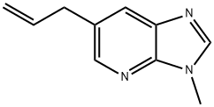 6-Allyl-3-methyl-3H-imidazo[4,5-b]pyridine Structure