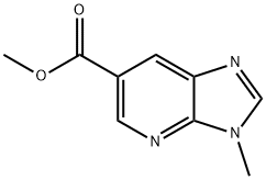 Methyl 3-methyl-3H-imidazo[4,5-b]pyridine-6-carboxylate Structure