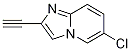 IMidazo[1,2-a]pyridine, 6-chloro-2-ethynyl- Structure