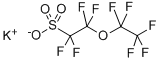 POTASSIUM PERFLUORO(2-ETHOXYETHANE)SULFONATE Structure