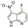 1H-Pyrrolo[2,3-b]pyridine, 4-fluoro-3-nitro- Structure