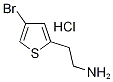 2-(4-Bromothien-2-yl)ethylamine hydrochloride 구조식 이미지