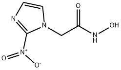 2-니트로이미다졸-1-아세토하이드록삼산 구조식 이미지