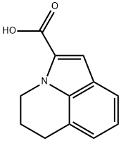 5,6-DIHYDRO-4H-PYRROLO[3,2,1-IJ]QUINOLINE-2-CARBOXYLIC ACID Structure