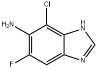 1H-Benzimidazol-5-amine,4-chloro-6-fluoro-(9CI) Structure