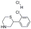 2-(2-CHLOROPHENYL) THIOMORPHOLINE HCL Structure