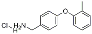 4-(2-METHYLPHENOXY)BENZYLAMINE HCL Structure