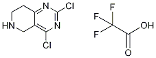 2,4-dichloro-5,6,7,8-tetrahydropyrido[4,3-d]pyrimidine TFA Structure