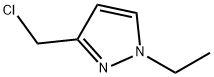 3-(Chloromethyl)-1-ethyl-1H-pyrazole Structure