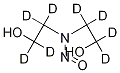 N-Nitrosobis(2-hydroxyethyl)-d8-aMine 구조식 이미지