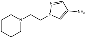 1-(2-Piperidin-1-ylethyl)-1H-pyrazol-4-amine dihydrochloride Structure