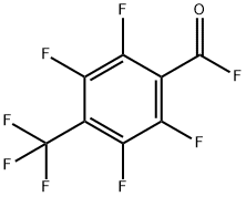 2,3,5,6-TETRAFLUORO-4-TRIFLUOROMETHYL-BENZOYL FLUORIDE Structure