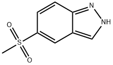 5-(Methylsulfonyl)-1H-indazole Structure