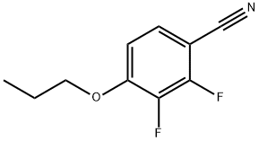 2,3-Difluoro-4-propoxybenzonitrile Structure