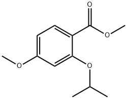 4-Methoxy-2-(1-methylethoxy)benzoic acid methyl ester Structure