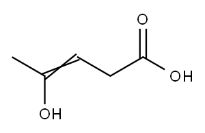 3-Pentenoic acid, 4-hydroxy- (9CI) 구조식 이미지