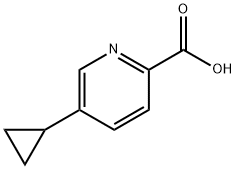 5-cyclopropylpicolinic acid Structure