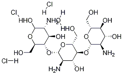 Chitotriose Trihydrochloride Hydrate Structure