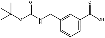 Boc-3-Aminomethylbenzoic acid Structure