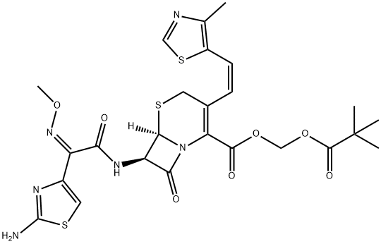 Cefditoren pivoxil Structure