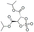 DIISOPROPYL (4R,5R)-1,3,2-DIOXATHIOLANE- 4,5-DICA.LA.DIOXIDE 구조식 이미지