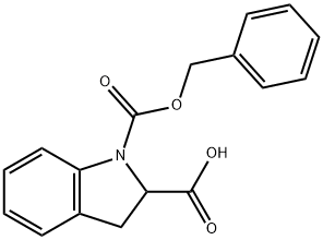1-[(бензокси)карбонил]-2-индолинкарбоновая кислота структурированное изображение