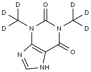 Theophylline-d6 Structure