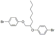 1,2-BIS-(P-BROMOPHENOXY)OCTANE Structure