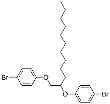 1,2-BIS-(P-BROMOPHENOXY)DODECANE Structure