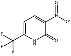 3-니트로-6-(트리플루오로메틸)피리딘-2(1H)-온 구조식 이미지