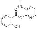 3-(methylamino)pyridyl salicylate Structure