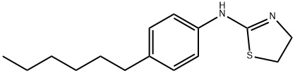 2-(4-n-Hexylphenylamino)-1,3-thiazoline Structure