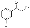 2-BROMO-1-(3-CHLOROPHENYL)ETHANOL 구조식 이미지