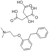 Phenyltoloxamine citrate 구조식 이미지