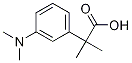 2-(3-DiMethylaMino-phenyl)-2-Methyl-propionic acid Structure