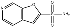 Furo[2,3-c]pyridine-2-sulfonamide (9CI) Structure