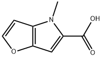 4-METHYL-4H-FURO[3,2-B]PYRROLE-5-CARBOXYLIC ACID 구조식 이미지