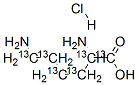 L-LYSINE-13C6 HCL 98 ATOM% 13C  95% CHE& Structure