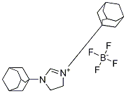 1,3-Di(1-adamantyl)imidazolinium Tetrafluoroborate 구조식 이미지