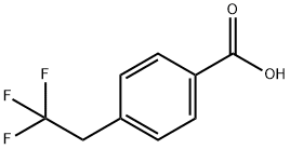 4-(2,2,2-trifluoroethyl)benzoic acid Structure